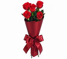 Букет 5 Красных роз Эдлесс Лав в Опытное Поле