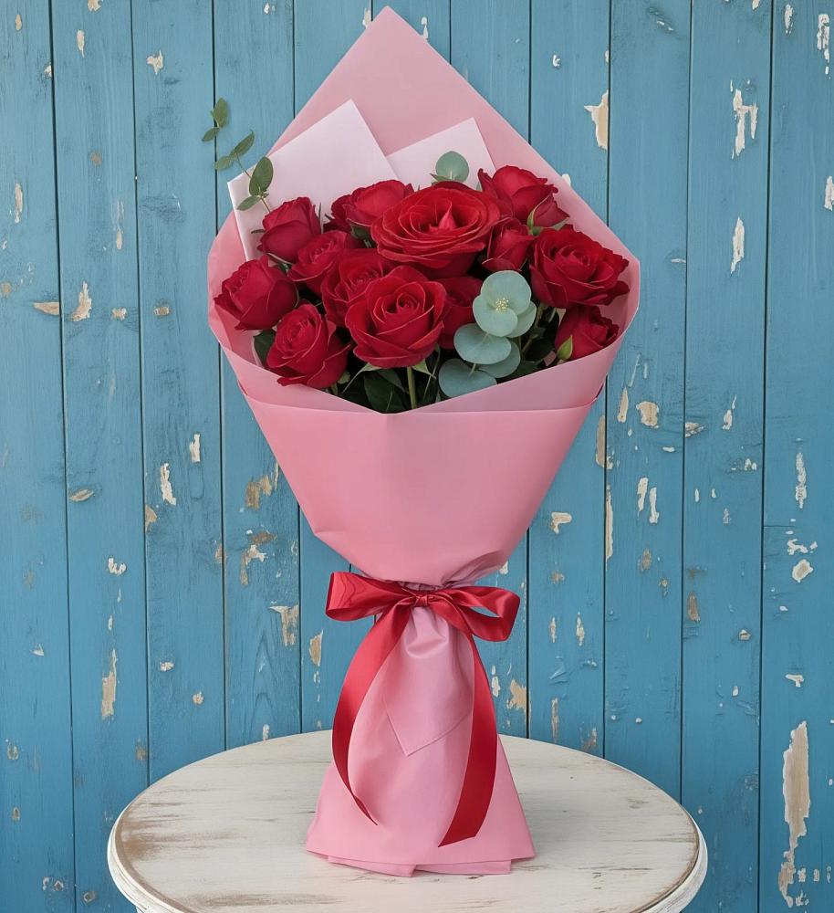 Букет цветов из: Розы в Опытное Поле