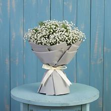 Букет цветов из:  Гипсофила в Опытное Поле
