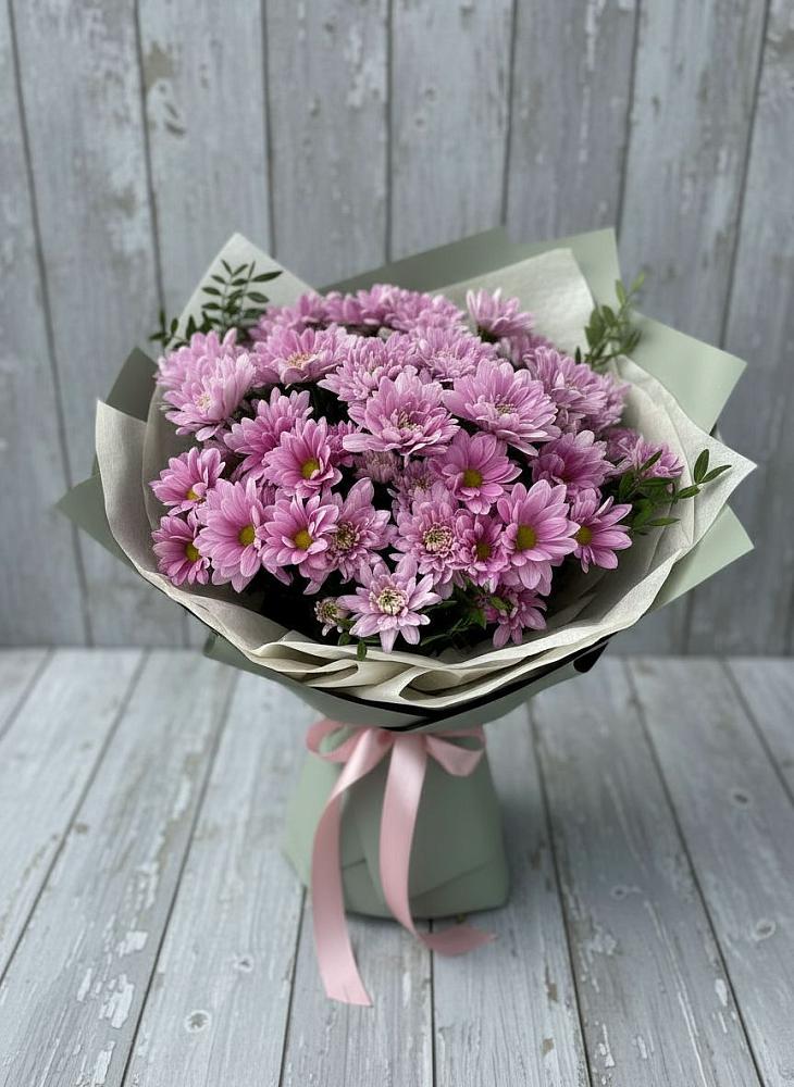 Букет цветов из: Хризантемы в Опытное Поле