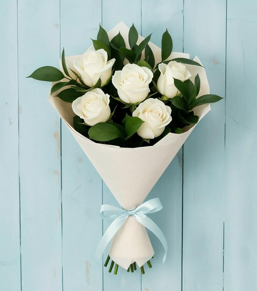 Букет цветов из: Розы в Опытное Поле