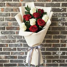 Букет цветов из:  Розы в Опытное Поле