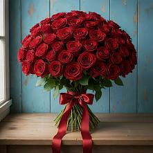 Букет Красные розы Блэк Меджик в Опытное Поле