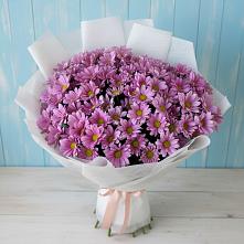 Букет цветов из:  Хризантемы в Опытное Поле