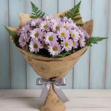 Букет цветов из:  Хризантемы в Опытное Поле