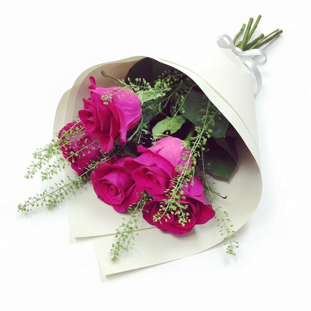 Букет цветов из: Розы в Опытное Поле