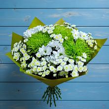 Букет цветов из:  Хризантемы в Опытное Поле