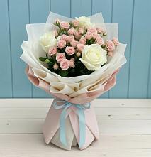 Букет цветов из:  Розы #REPLACE_PRED# Опытное Поле