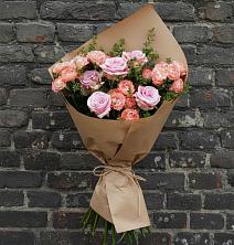 Букет цветов из:  Розы в Опытное Поле