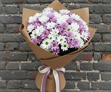 Букет цветов из:  Хризантемы в Опытное Поле