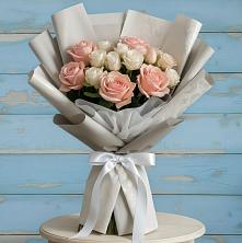 Букет цветов из:  Розы в Опытное Поле