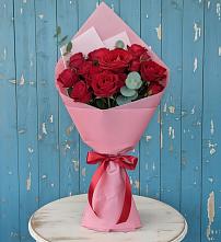 Букет цветов из:  Розы в Опытное Поле