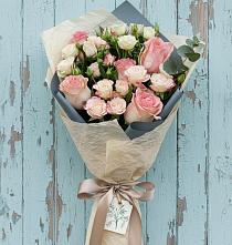 Букет цветов из:  Розы #REPLACE_PRED# Опытное Поле