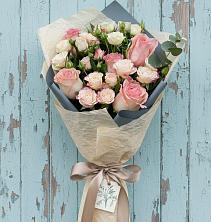 Букет цветов из:  Розы в Опытное Поле