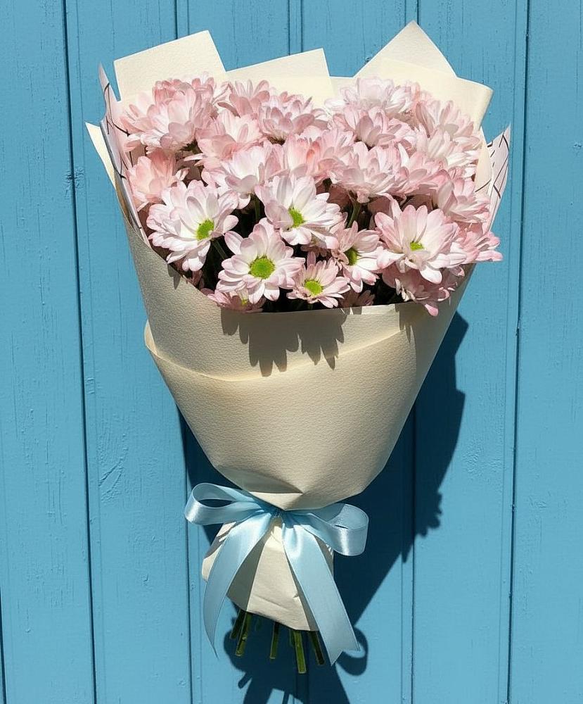 Букет цветов из: Хризантемы в Опытное Поле