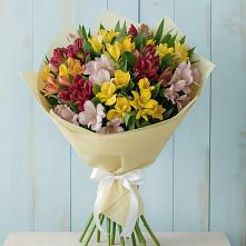Букет цветов из:  Альстромерии в Опытное Поле
