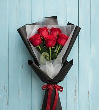 Букет цветов из:  Розы в Опытное Поле