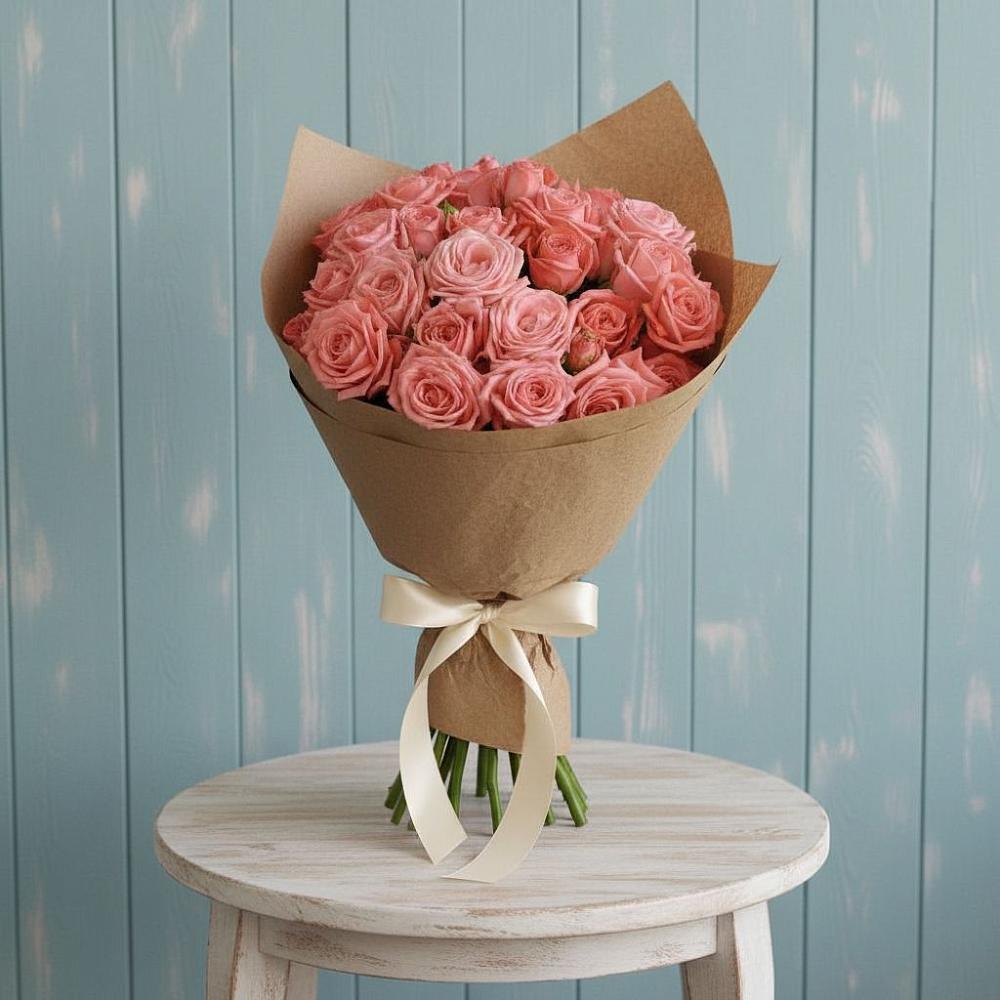 Букет цветов из: Розы в Опытное Поле