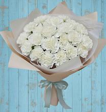 Букет цветов из:  Гвоздики в Опытное Поле