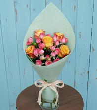 Букет цветов из:  Розы в Опытное Поле